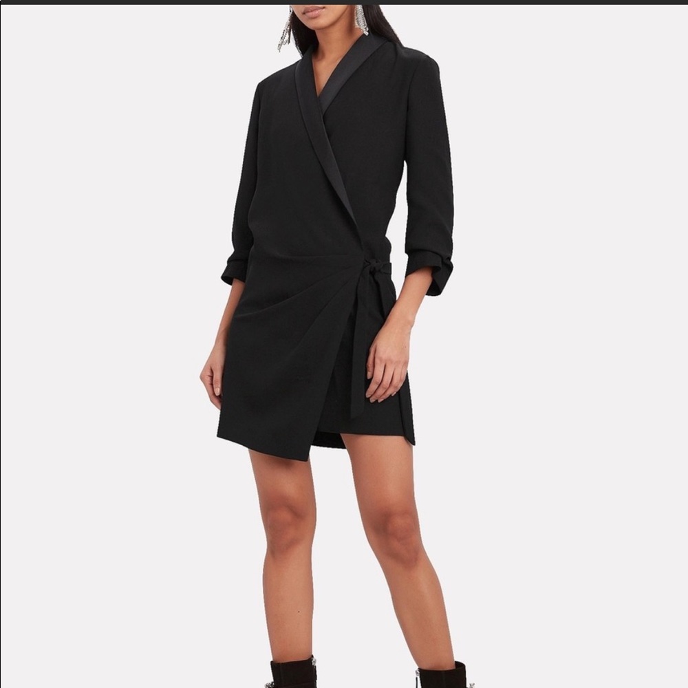 Frame Tux Wrap Dress Never Worn size XL